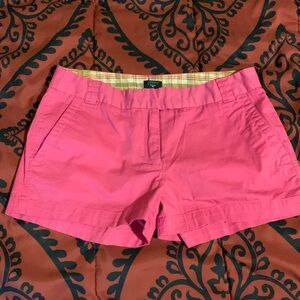 JCrew Stretch Pink Shorts